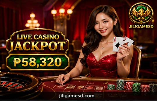 JILIGAMES live table anatomy showing dealer, rule zone, limits and interaction area